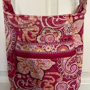 Verá Bradley Pink Quilted Shoulder Bag